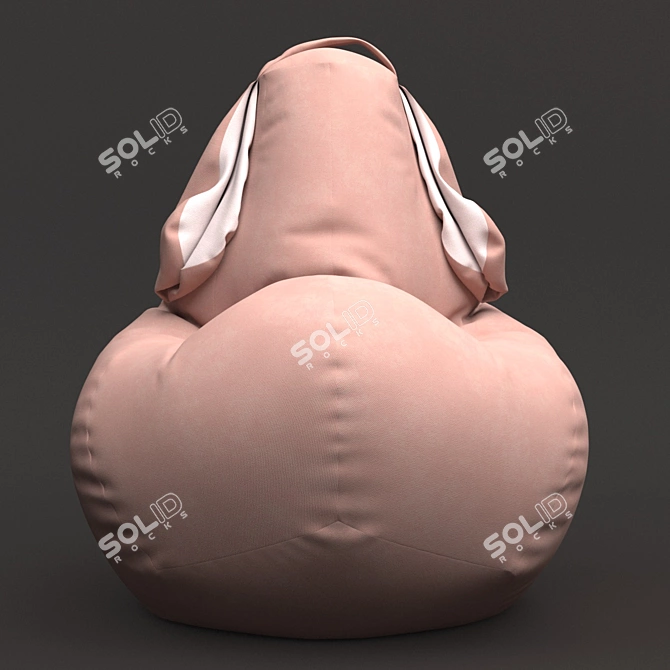 Cosy Eared Chair 3D model image 2