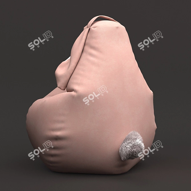 Cosy Eared Chair 3D model image 3