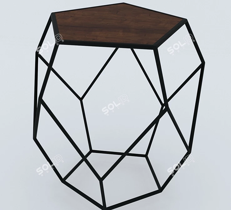 Honeycomb Chair: Innovative and Stylish 3D model image 3