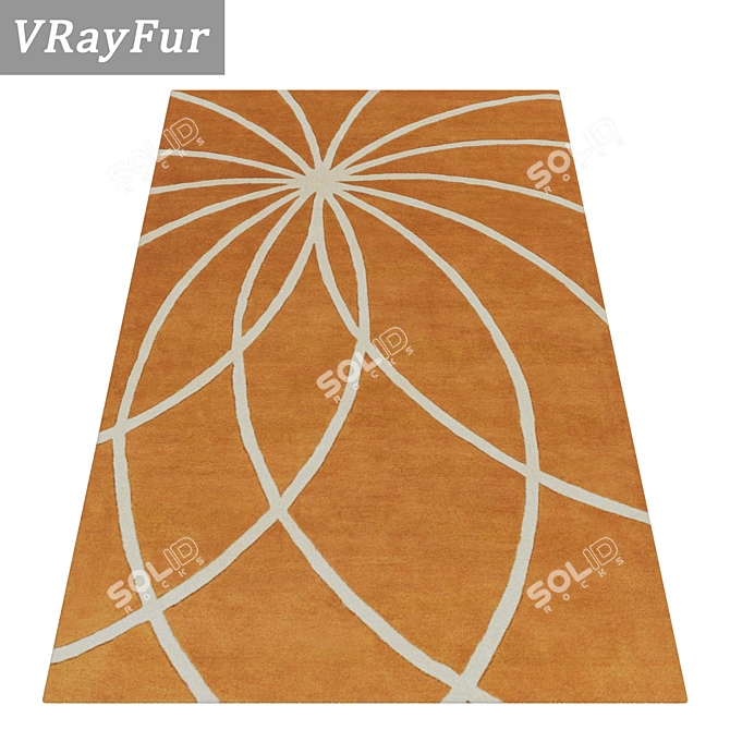 Luxury Carpets Set 3D model image 2