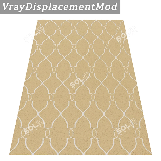 Luxury Carpet Set: Textured Collection 3D model image 3