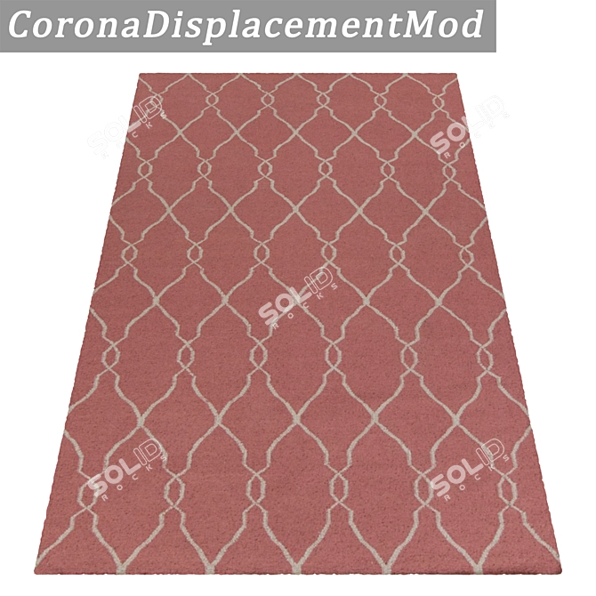 Luxury Carpet Set: Textured Collection 3D model image 4