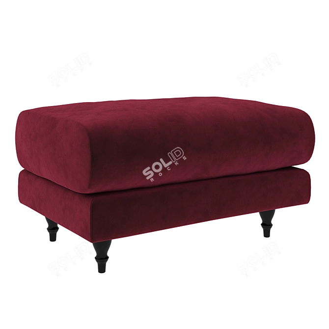 Italian-inspired Ottoman by OGO 3D model image 3