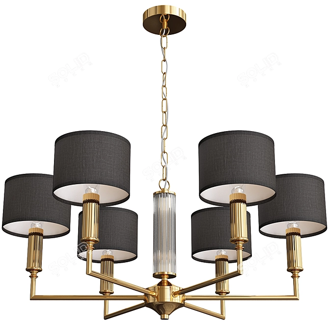 Elegant Chandelier Collection | Stunning Designs 3D model image 3