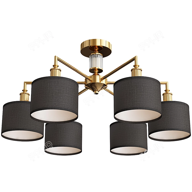 Elegant Chandelier Collection | Stunning Designs 3D model image 5