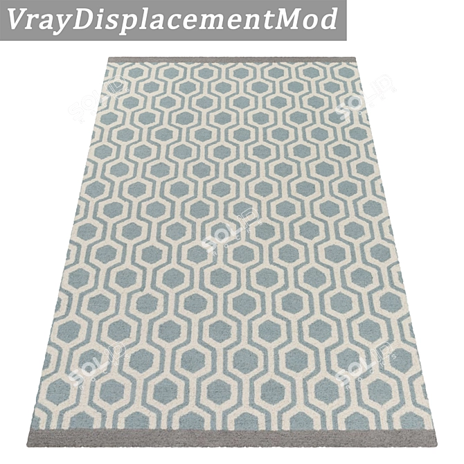 High-Quality Carpets Set 3D model image 3