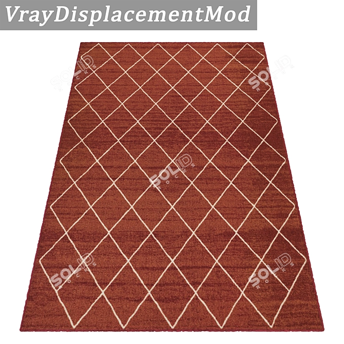 Luxury Carpets Set with High-Quality Textures 3D model image 3