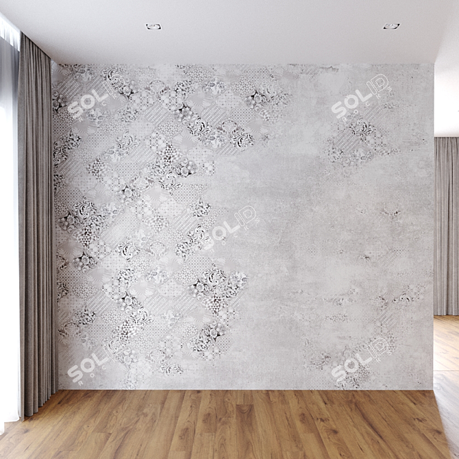 Title: Elegant Sevilla Wall Decor 3D model image 6