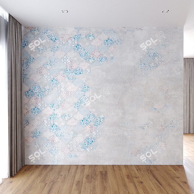 Title: Elegant Sevilla Wall Decor 3D model image 7