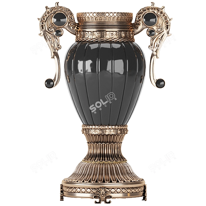 Antique Decor Vase - Intricate Details 3D model image 4