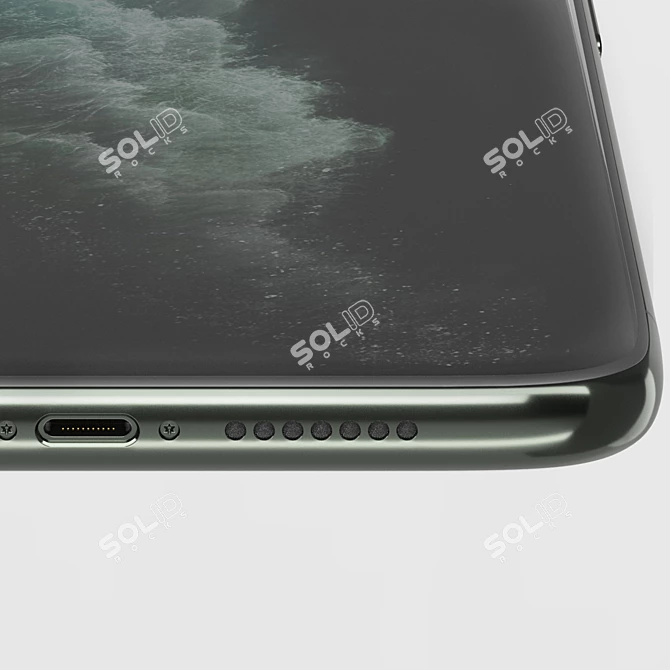 Ultimate Apple iPhone 11 Pro 3D model image 2