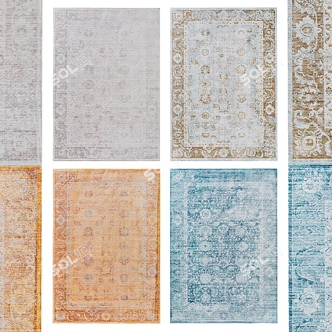 Archive Rug Collection 3D model image 1