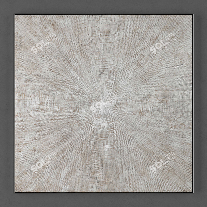  Modern Frame Collection - 1500x1500mm Frames & 2000x2000px Textures 3D model image 1