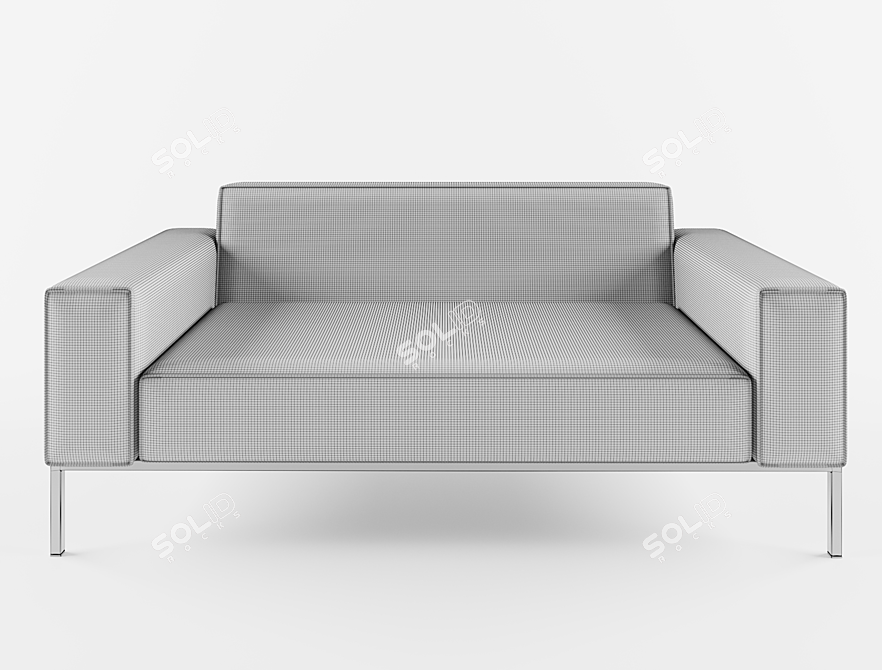 Cosmorelax 3-Seater Sofa 3D model image 3