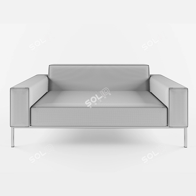 Cosmorelax 3-Seater Sofa 3D model image 6