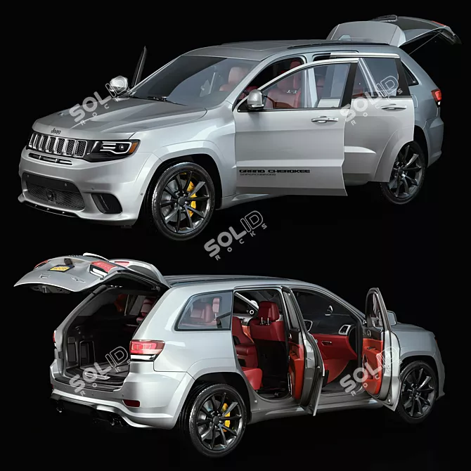 2011 MAX Corona Ver.5 Jeep Grand Cherokee Trackhawk - Archive 3D model image 2