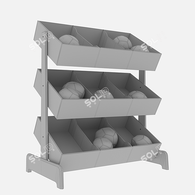 Birch and White Toy Store 3D model image 3