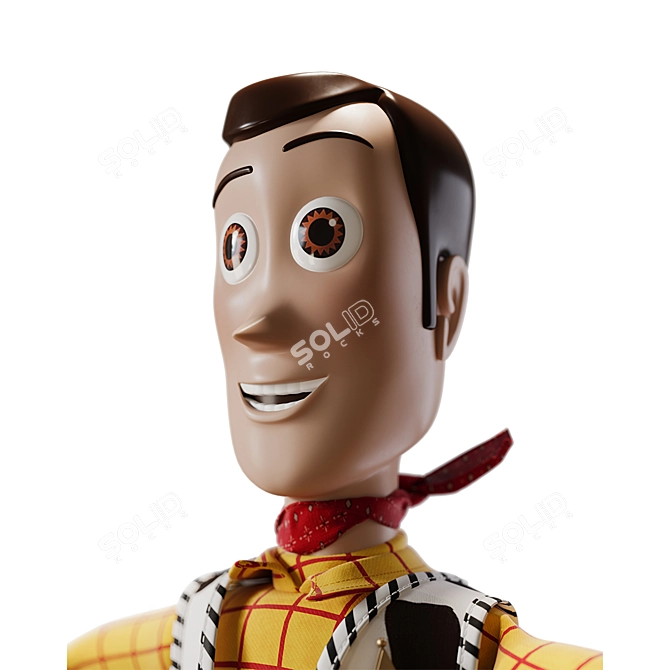 Authentic Woody Toy Story Replica 3D model image 2