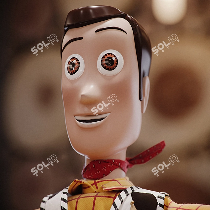 Authentic Woody Toy Story Replica 3D model image 8