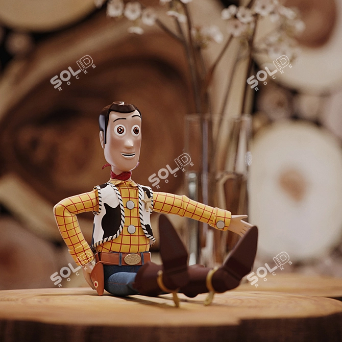 Authentic Woody Toy Story Replica 3D model image 10