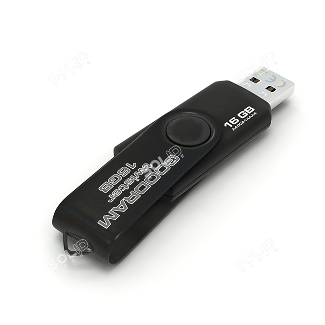 3D Model Flash Drive 3D model image 3