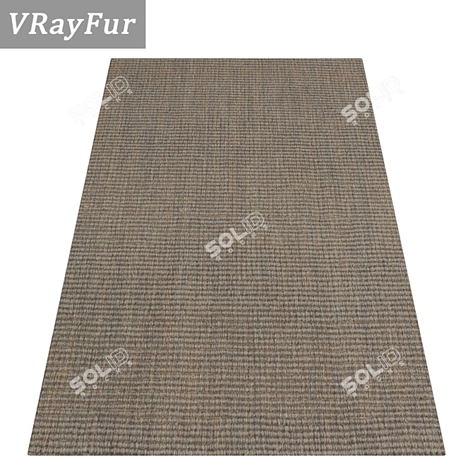 Luxury Carpet Set 1207+: High-Quality Textures & Multiple Effects 3D model image 2