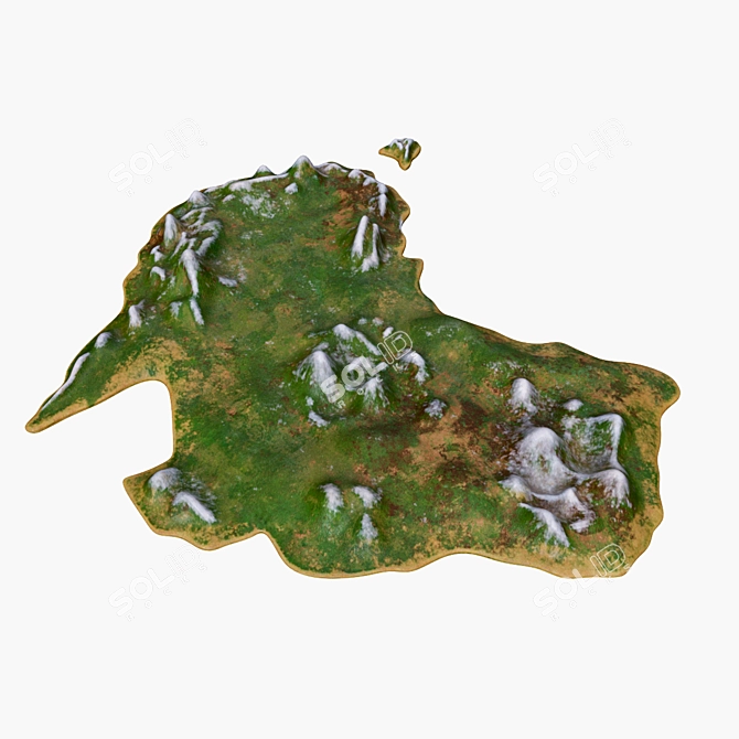 Australia 3D Model Kit | High-Res Visualization 3D model image 5