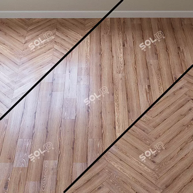 Extreme Oak Kulbert Laminate 3D model image 1