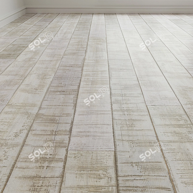  Oak Avignon Grey Laminate Parquet 3D model image 1