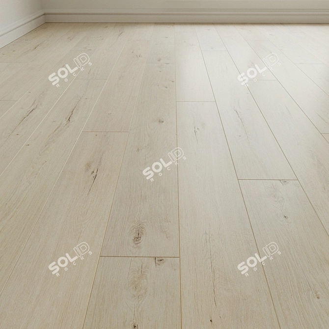 Title: 115 Parquet Laminate 3D model image 1