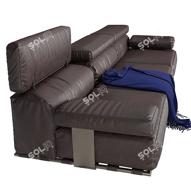 Luxury Visionnaire Montparnasse Sofa 3D model image 2