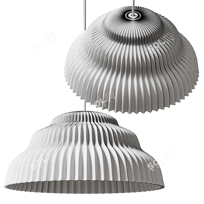 SCHNEID Kaskad Blush Pendant 3D model image 3