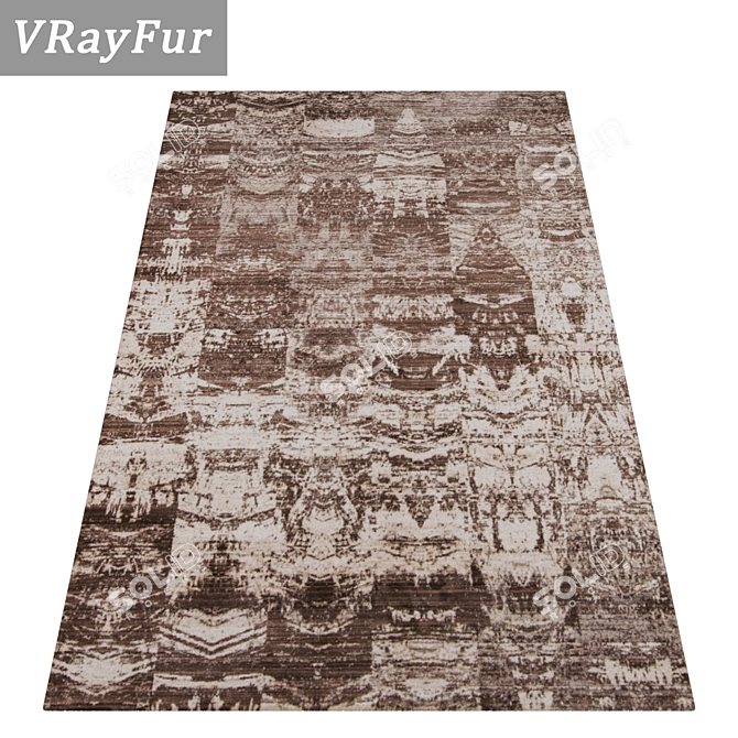 High-Quality Carpet Set 3D model image 2