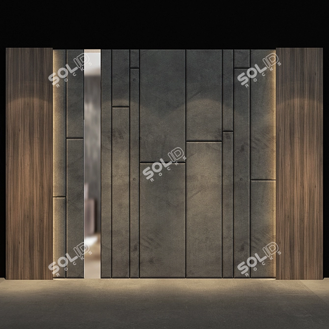 Elegant Panel Set 70: Unique Decor 3D model image 1