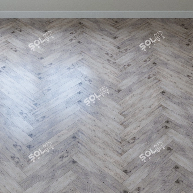 - French Fir Vinyl Laminate 3D model image 3