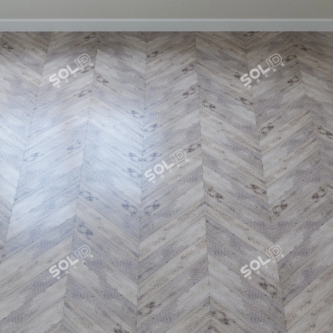 - French Fir Vinyl Laminate 3D model image 4