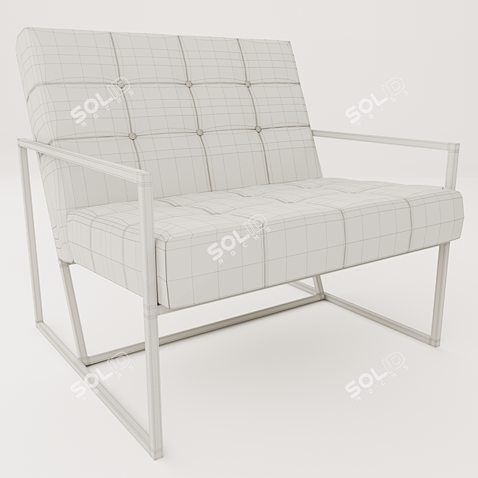 Elegant Luxury Chair by Jurakhan 3D model image 4