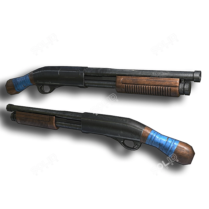 Precise Damage Shotgun 3D model image 2