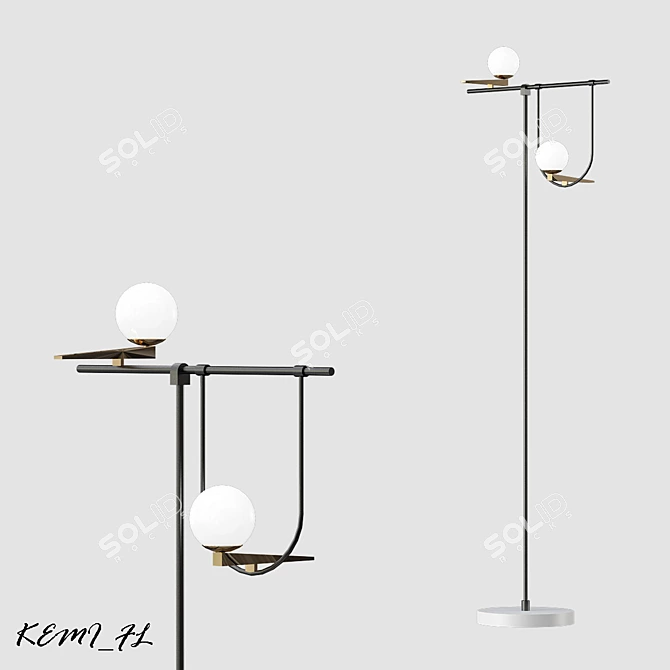 Elegant Birds: 3D Model Collection 3D model image 2
