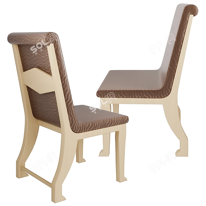 Sleek Corey Chair - Modern Design & Exceptional Comfort 3D model image 1