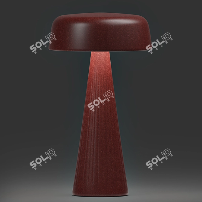 Illuminating Freedom: FADE Outdoor Table Lamp 3D model image 2