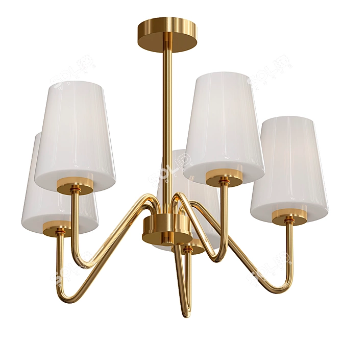 Lumion OLIVIA Ceiling Light 3D model image 1