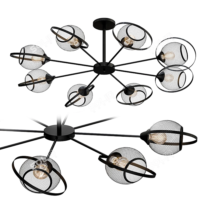 Modern and Stylish Wedo Light 3D model image 1