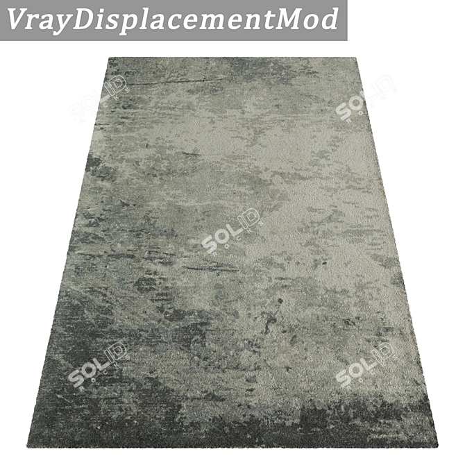 Luxury Textured Carpets Set 3D model image 3