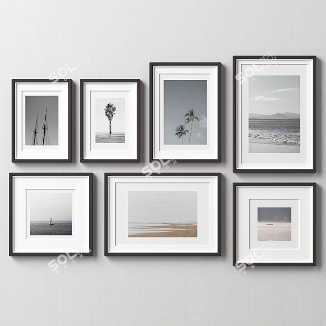 Versatile Frames Collection - Set of 7 3D model image 4