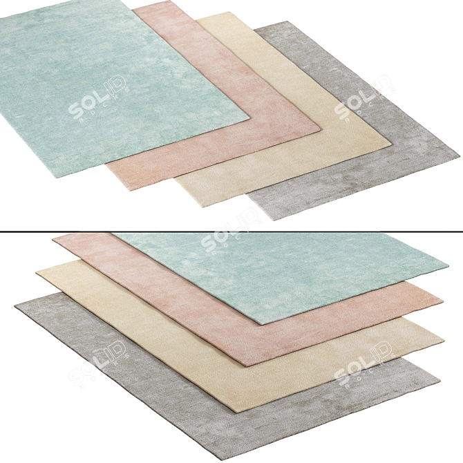 Andessi Rugs Milano Collection 3D model image 2