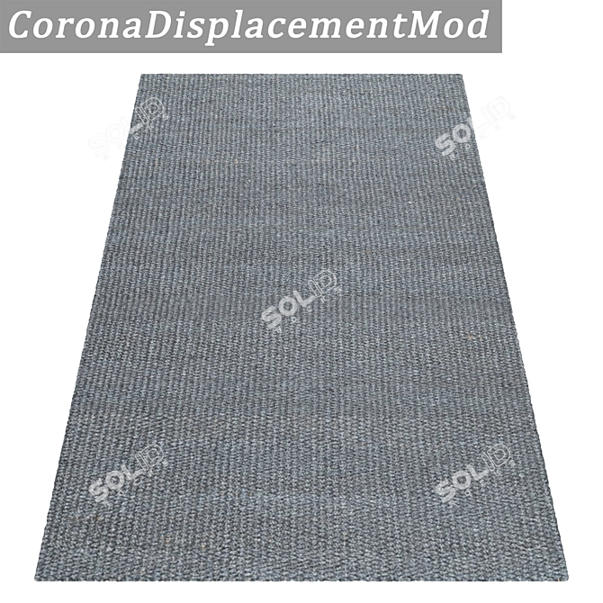 Premium Textured Carpets Set 3D model image 4