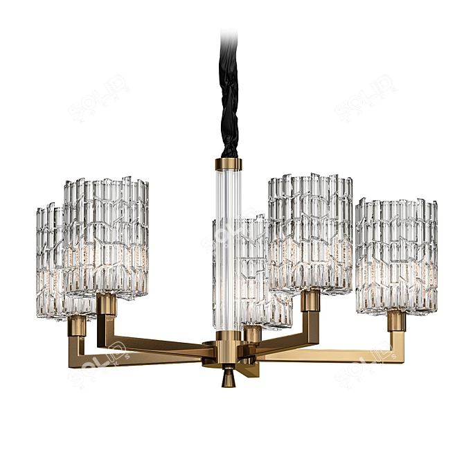 Illuminating Elegance: Candela Chandela 16 3D model image 1