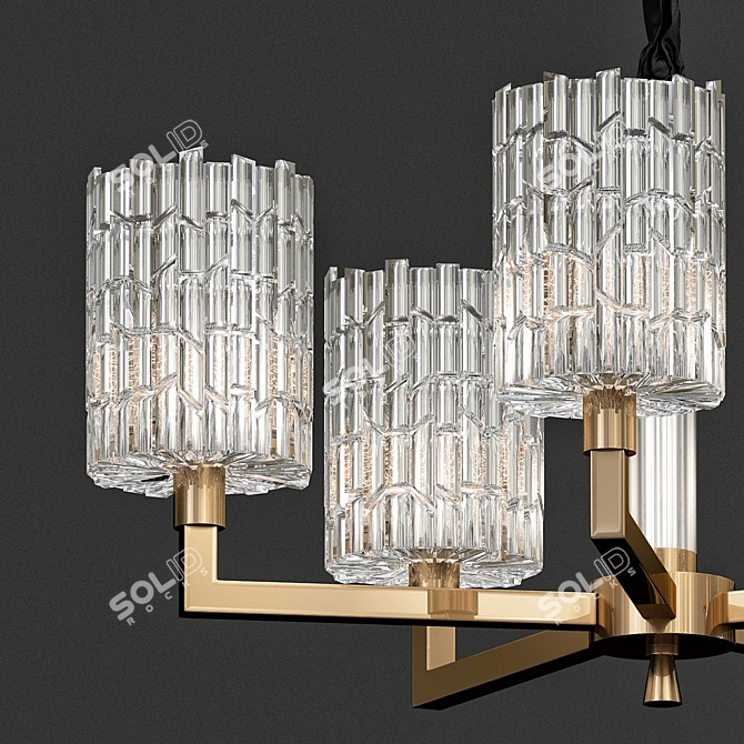 Illuminating Elegance: Candela Chandela 16 3D model image 3