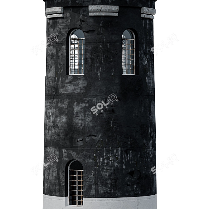 FireIsland Lighthouse: High-Resolution Textures & Vray Scene 3D model image 3